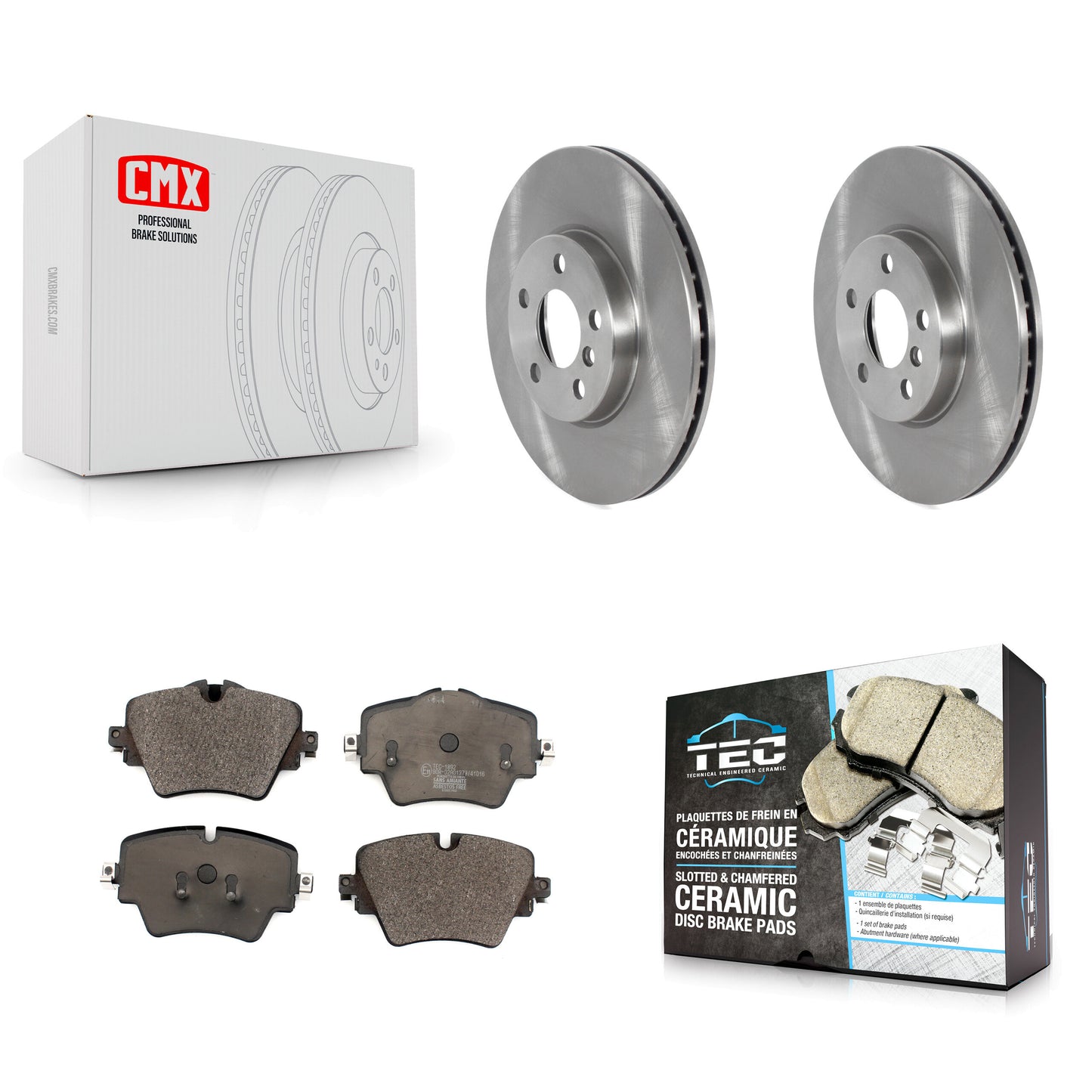 [Avant] Kit de Disque et plaquette (céramique) de frein pour Mini Cooper Countryman Clubman K8T-103837