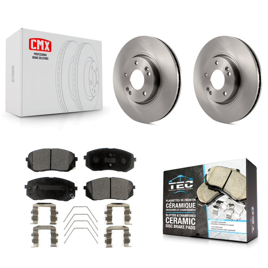 [Avant] Kit de Disque et plaquette (céramique) de frein pour 2017-2019 Kia Soul EV K8T-103841