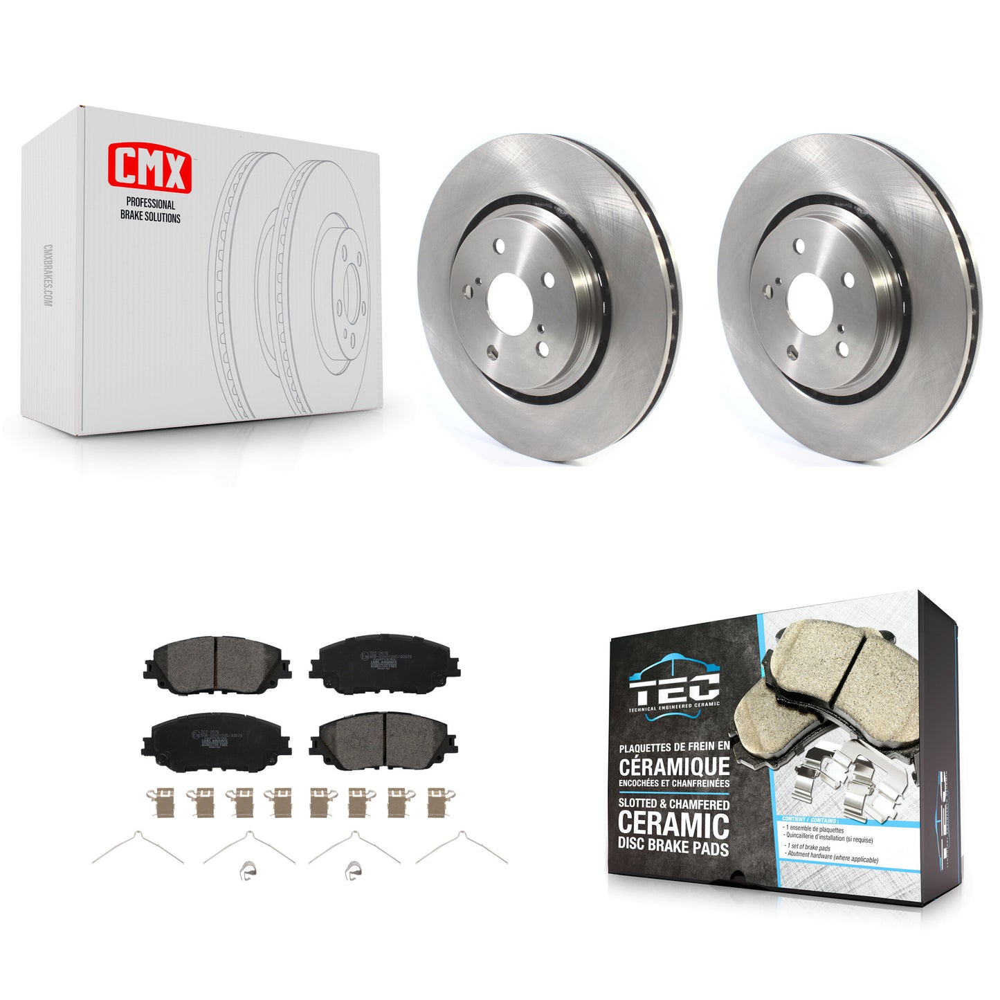 [Avant] Disque et plaquette de frein pour 2020-2023 Toyota Camry XSE With TRD Package K8T-103843