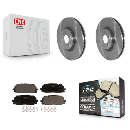 [Avant] Kit de Disque et plaquette (céramique) de frein pour Audi Q7 SQ5 S5 S4 Sportback K8T-103845