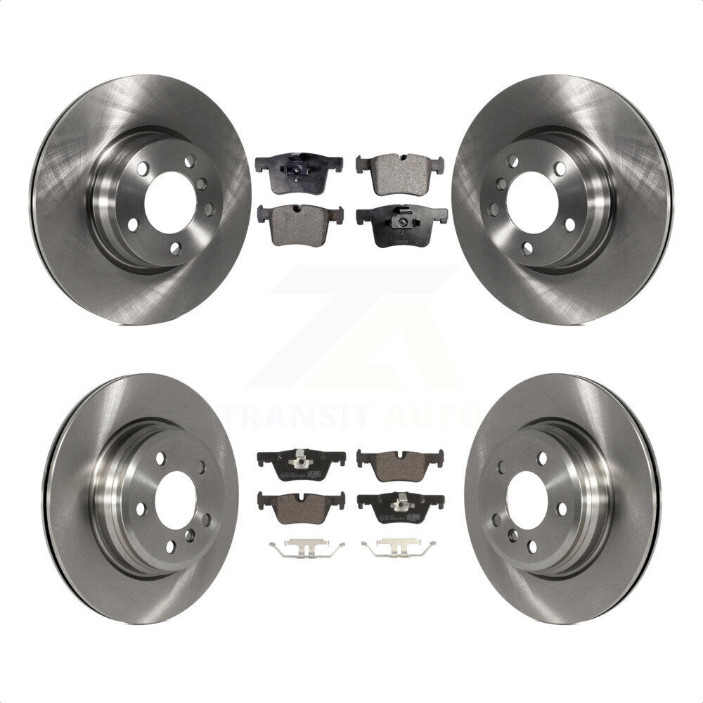 [Avant + Arrière] Kit de Disque et plaquette (céramique) de frein pour BMW 328i xDrive 428i Gran Coupe sans Blue Painted Calipers K8T-103851 par Transit Auto