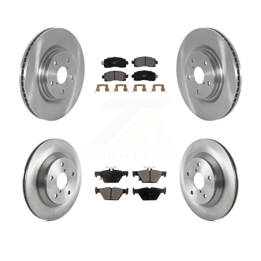 [Avant + Arrière] Kit de Disque et plaquette (céramique) de frein pour 2019-2021 Subaru Forester avec 316mm Diameter Rotor K8T-103852