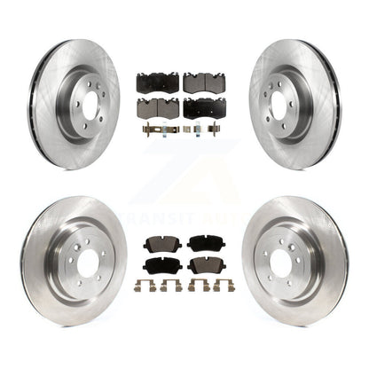 [Avant + Arrière] Kit de Disque et plaquette (céramique) de frein pour Land Rover Range Sport avec 363mm Diameter Rotor K8T-103854