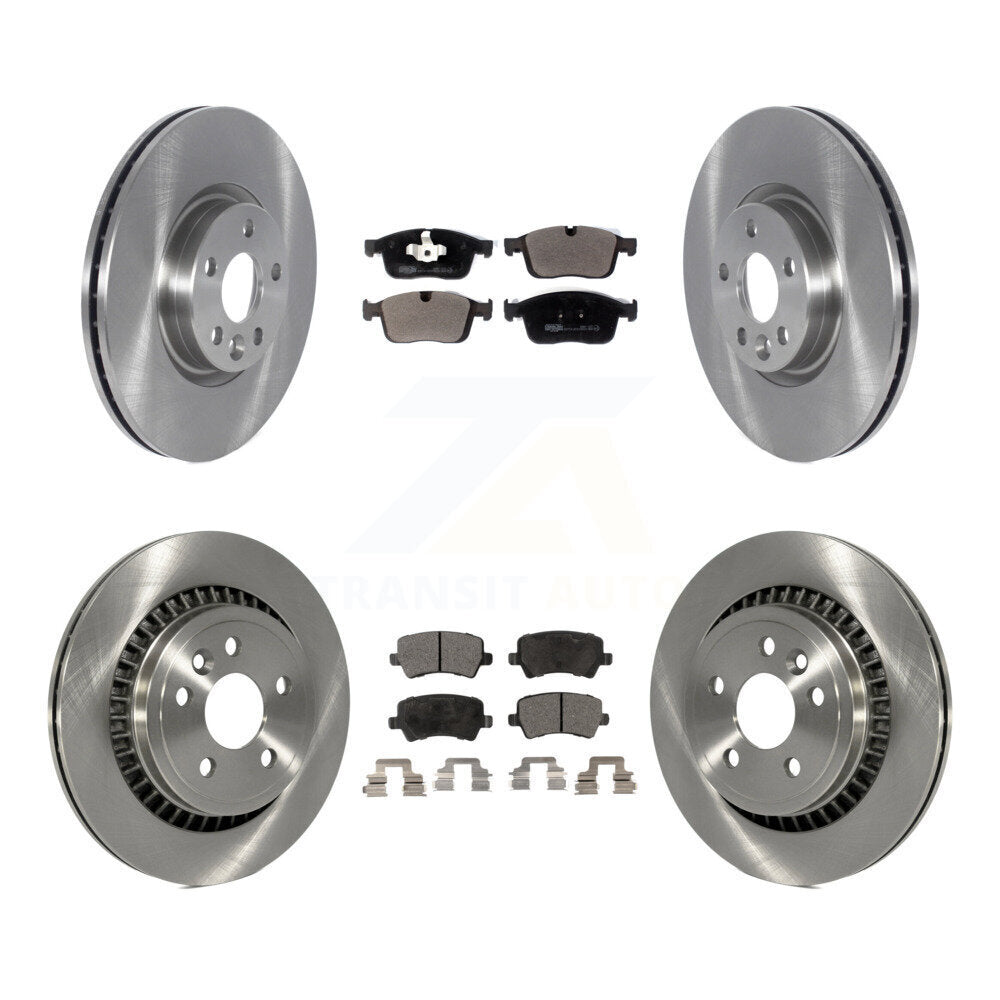 [Avant + Arrière] Kit de Disque et plaquette (céramique) de frein pour Volvo XC60 K8T-103855