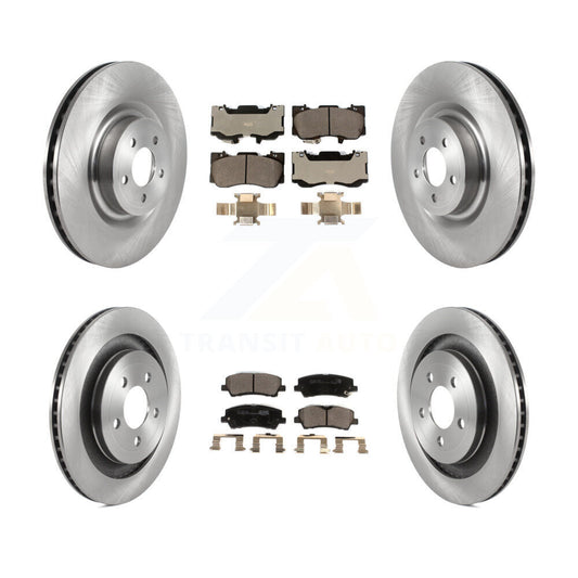 [Avant + Arrière] Kit de Disque et plaquette (céramique) de frein pour Ford Mustang K8T-103859