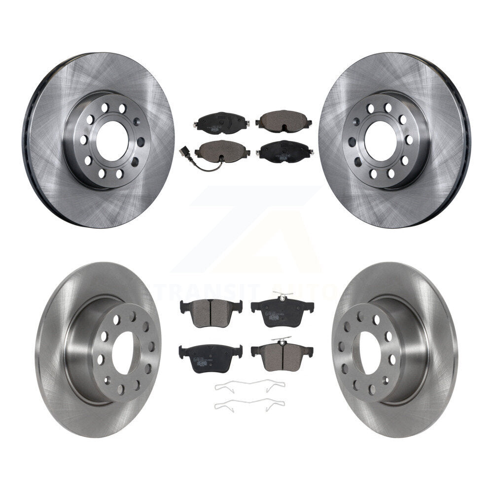[Avant + Arrière] Kit de Disque et plaquette (céramique) de frein pour Volkswagen Jetta Taos K8T-103860