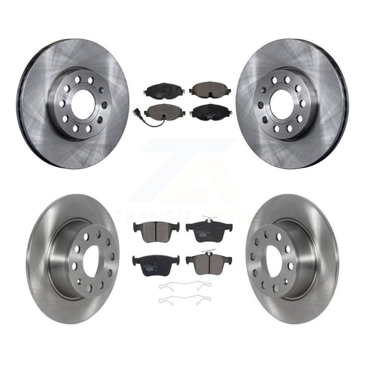 [Avant + Arrière] Kit de Disque et plaquette (céramique) de frein pour Volkswagen Jetta Taos K8T-103860