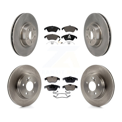 [Avant + Arrière] Kit de Disque et plaquette (céramique) de frein pour 2010-2011 Mercedes-Benz E550 Coupe avec 300mm Diameter Rotor K8T-103861