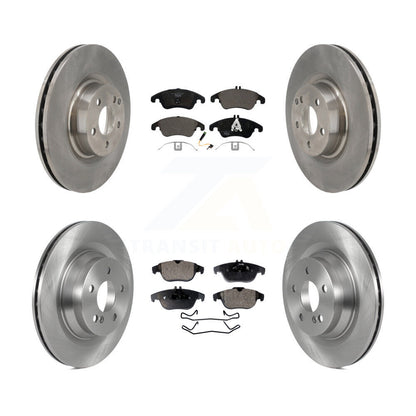 [Avant + Arrière] Kit de Disque et plaquette (céramique) de frein pour 2010-2011 Mercedes-Benz E550 Coupe avec 320mm Diameter Rotor K8T-103862