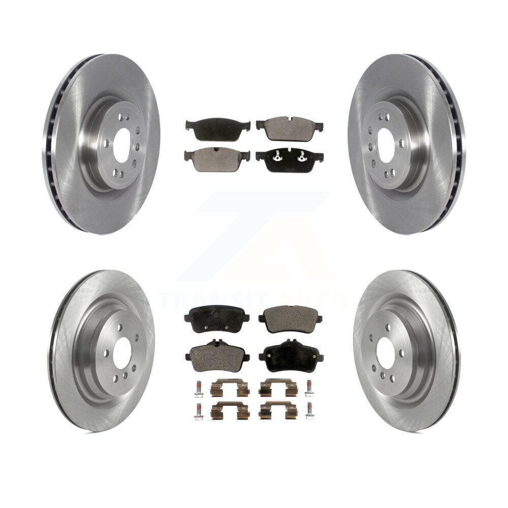 [Avant + Arrière] Kit de Disque et plaquette (céramique) de frein pour 2017 Mercedes-Benz GLS350d K8T-103865