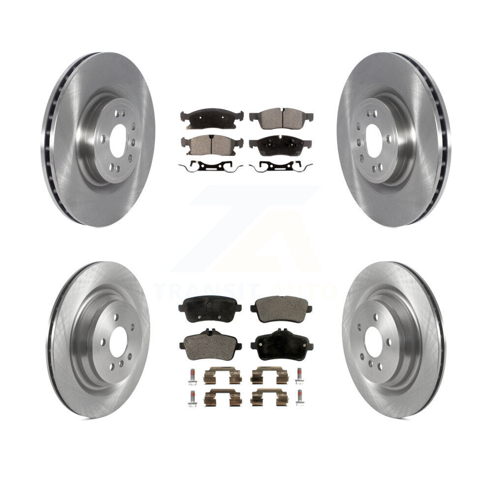 [Avant + Arrière] Kit de Disque et plaquette (céramique) de frein pour Mercedes-Benz GLS450 GL450 GL350 sans Sport Package K8T-103867