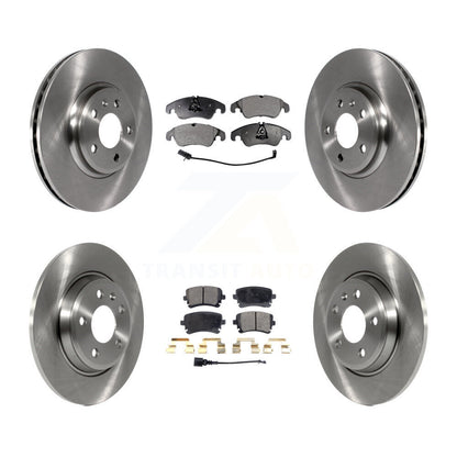 [Avant + Arrière] Kit de Disque et plaquette (céramique) de frein pour 2013 Audi A4 allroad K8T-103871