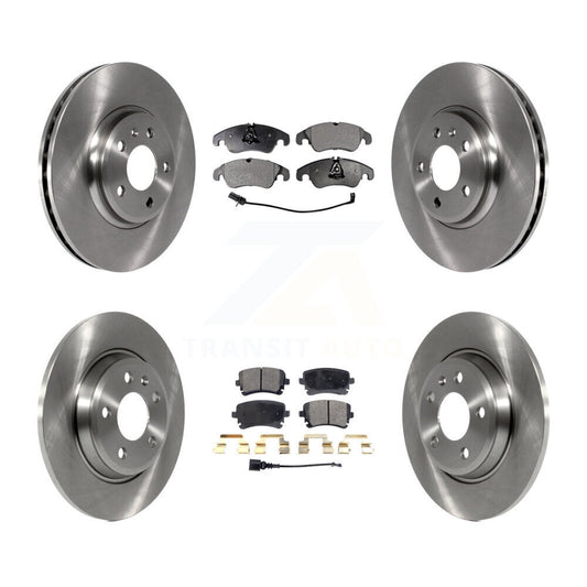 [Avant + Arrière] Kit de Disque et plaquette (céramique) de frein pour 2013 Audi A4 allroad K8T-103871