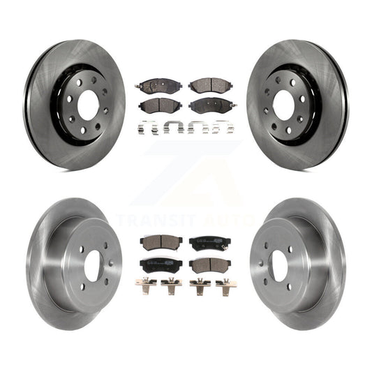 [Avant + Arrière] Kit de Disque et plaquette (céramique) de frein pour Chevrolet Spark EV K8T-103874
