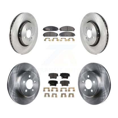 [Avant + Arrière] Kit de Disque et plaquette (céramique) de frein pour Dodge Charger avec 355mm Diameter Rotor K8T-103884