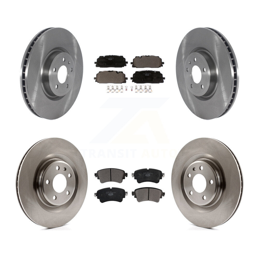 [Avant + Arrière] Kit de Disque et plaquette (céramique) de frein pour Audi S5 S4 Sportback K8T-103889