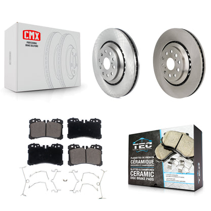 [Avant] Kit de Disque et plaquette (céramique) de frein pour Lexus LS460 LS500 LS600h LS500h K8T-103896