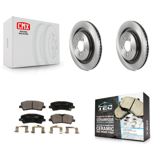 [Arrière] Kit de Disque et plaquette (céramique) de frein pour Ford Mustang K8T-103903