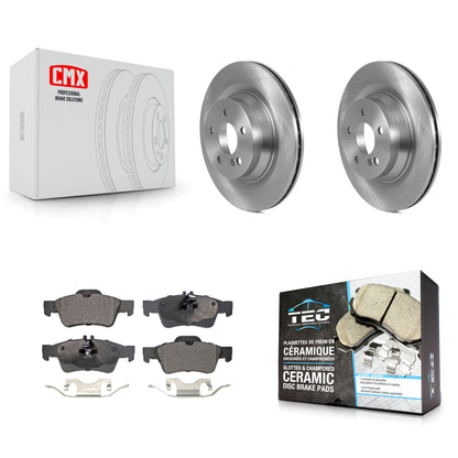 [Arrière] Kit de Disque et plaquette (céramique) de frein pour Mercedes-Benz CLS550 E550 K8T-103915