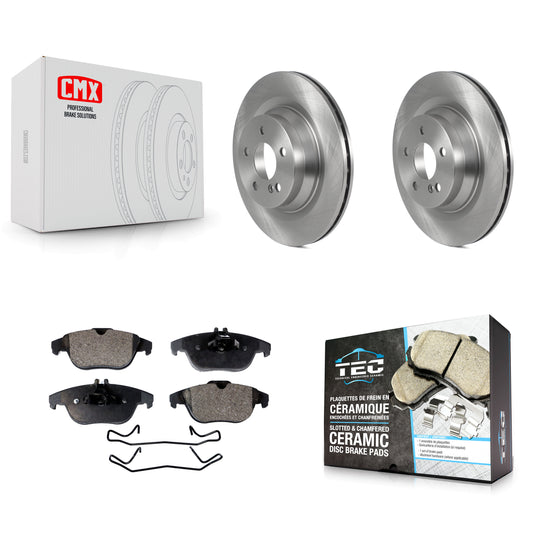 [Arrière] Kit de Disque et plaquette (céramique) de frein pour Mercedes-Benz E550 avec 320mm Diameter Rotor K8T-103916
