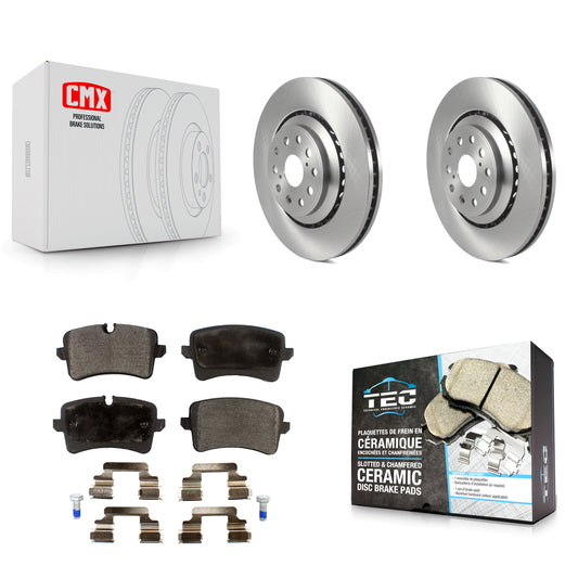 [Arrière] Kit de Disque et plaquette (céramique) de frein pour Audi A8 Quattro S6 S7 S8 K8T-103920