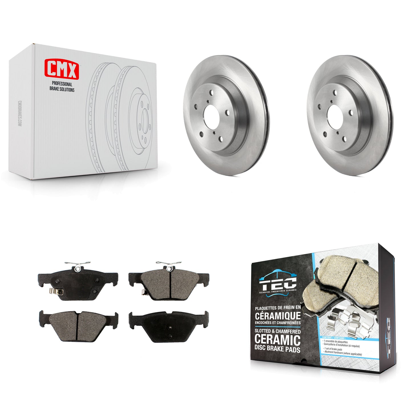 [Arrière] Kit de Disque et plaquette (céramique) de frein pour Subaru Forester K8T-103923