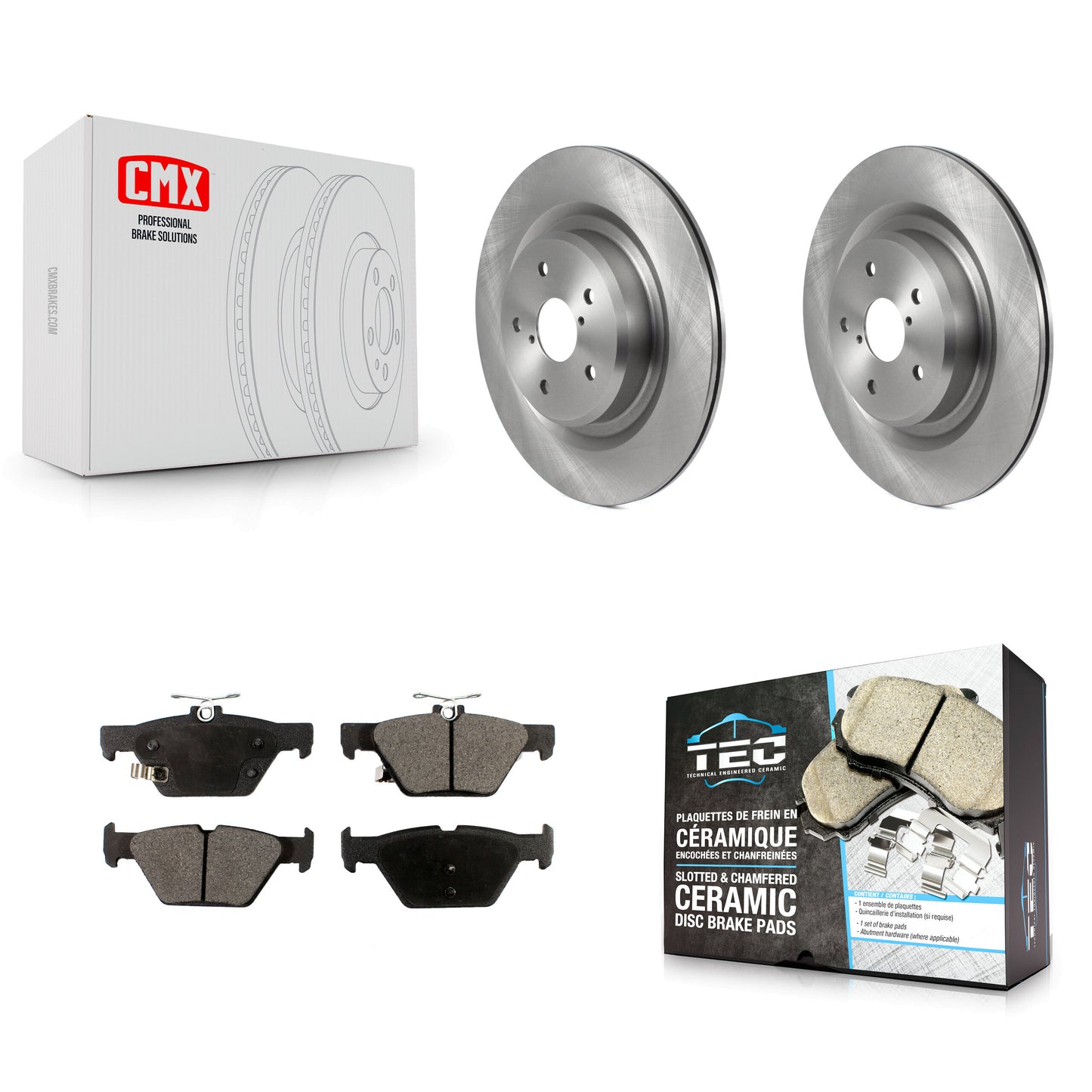 [Arrière] Kit de Disque et plaquette (céramique) de frein pour 2019-2022 Subaru Ascent K8T-103924