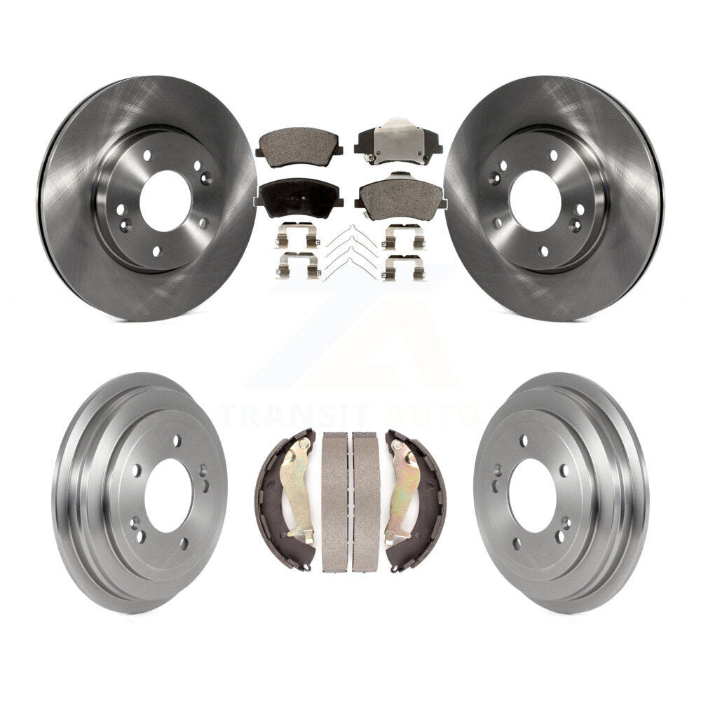 [Avant + Arrière] Kit de Disque et plaquette (céramique) de frein pour Hyundai Elantra K8T-103930