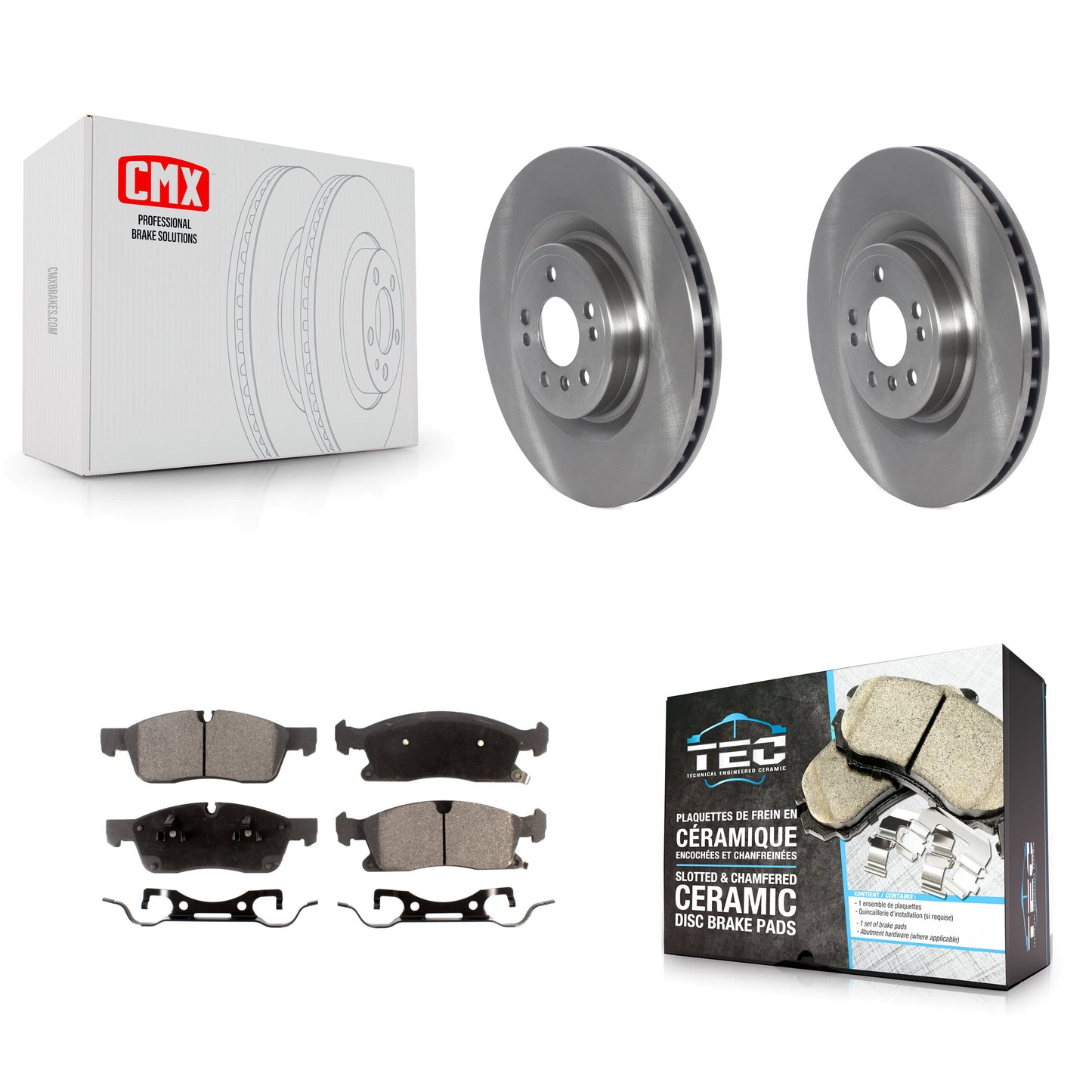[Avant] Kit de Disque et plaquette (céramique) de frein pour Mercedes-Benz ML350 GLE350 ML400 GLE400 ML250 GLE300d K8T-103940