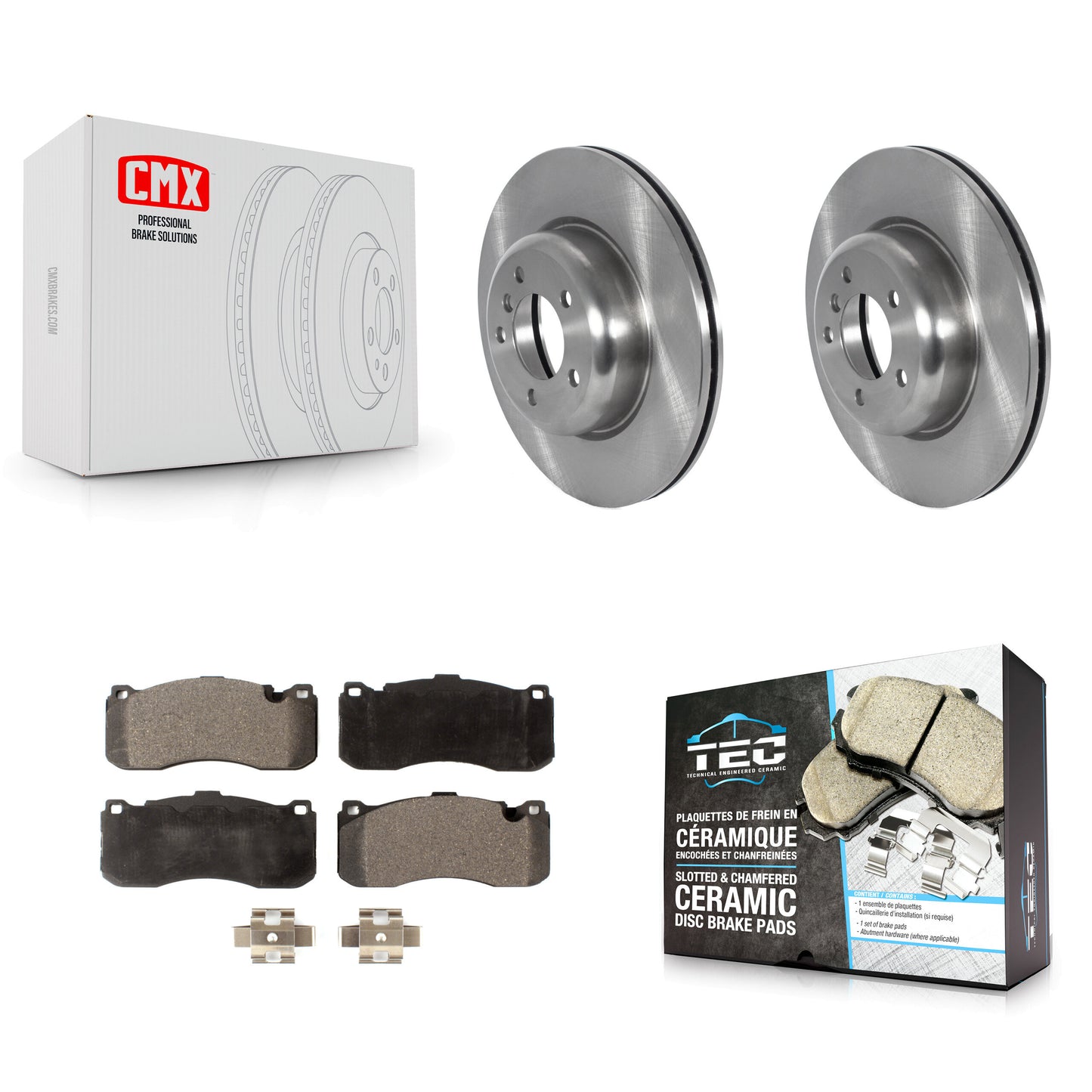 [Avant] Kit de Disque et plaquette (céramique) de frein pour BMW 135i 135is K8T-103946