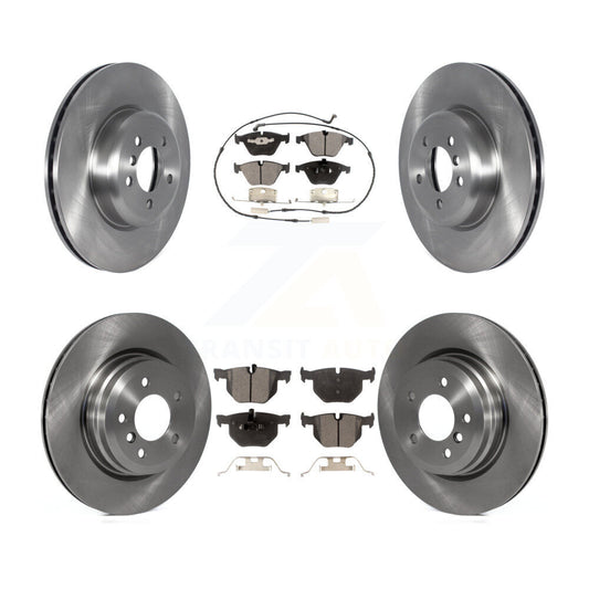 [Avant + Arrière] Kit de Disque et plaquette (céramique) de frein pour 2012 BMW 335i Convertible Coupe avec Blue Painted Calipers K8T-103951