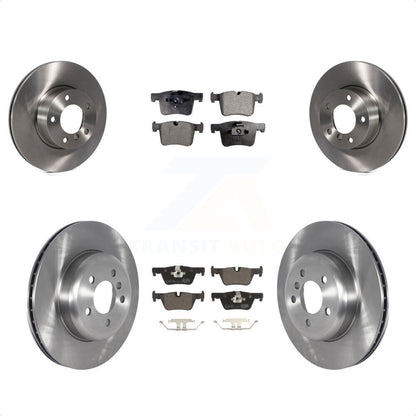 [Avant + Arrière] Kit de Disque et plaquette (céramique) de frein pour 2016 BMW 328i GT xDrive avec Blue Painted Calipers K8T-103958 par Transit Auto