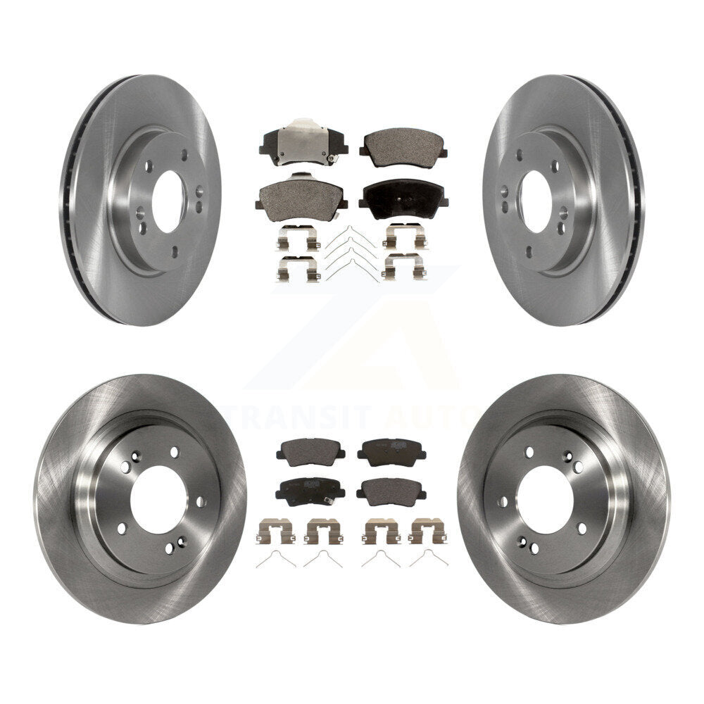 [Avant + Arrière] Kit de Disque et plaquette (céramique) de frein pour Kia Niro Hyundai Ioniq K8T-103962