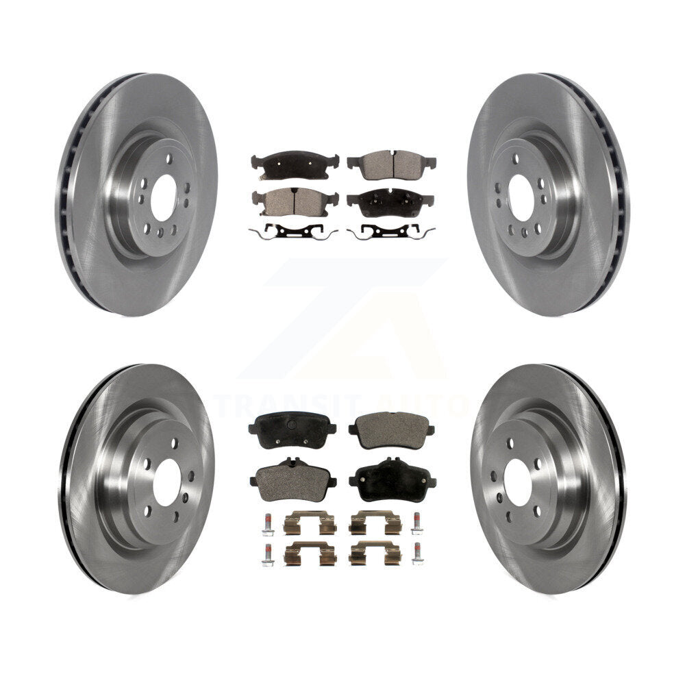 [Avant et Arrière] Disque et plaquette de frein pour 16-18 Mercedes-Benz GLE400 With AMG Package K8T-103965
