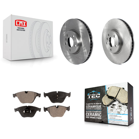 [Avant] Kit de Disque et plaquette (céramique) de frein pour 2011-2013 BMW 535i K8T-103970