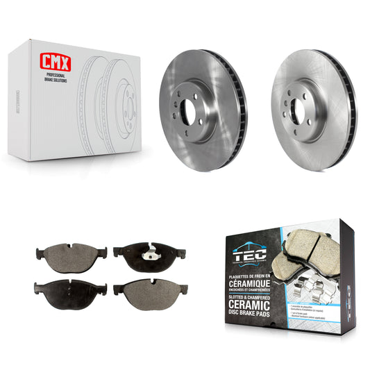 [Avant] Kit de Disque et plaquette (céramique) de frein pour BMW 550i xDrive 650i 740Li 740i 535i GT Gran Coupe 740Ld ActiveHybrid 7 K8T-103971