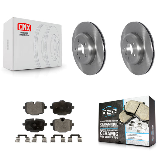[Arrière] Kit de Disque et plaquette (céramique) de frein pour BMW 535i 550i xDrive 650i 640i Gran Coupe Alpina B6 K8T-103972
