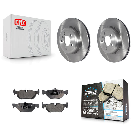 [Arrière] Kit de Disque et plaquette (céramique) de frein pour 2013 BMW 328i xDrive 3.0L avec M Sport Performance Brakes K8T-103976