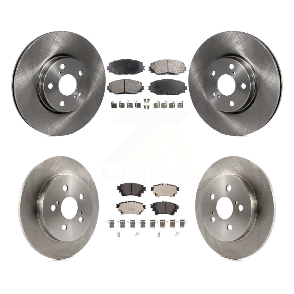 [Avant et Arrière] Disque et plaquette de frein pour 19 Toyota Corolla With Electric Parking K8T-103988