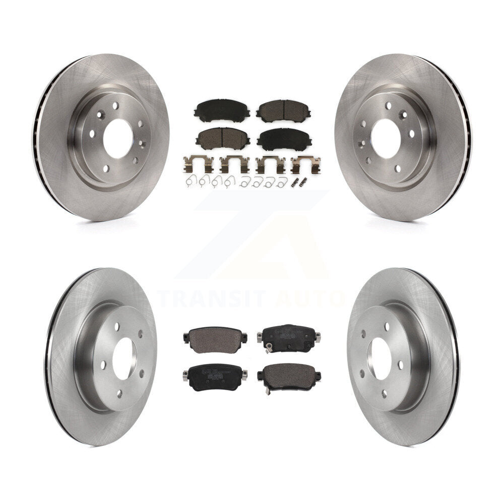 [Avant et Arrière] Disque et plaquette de frein pour Nissan Rogue Sport Qashqai K8T-103992