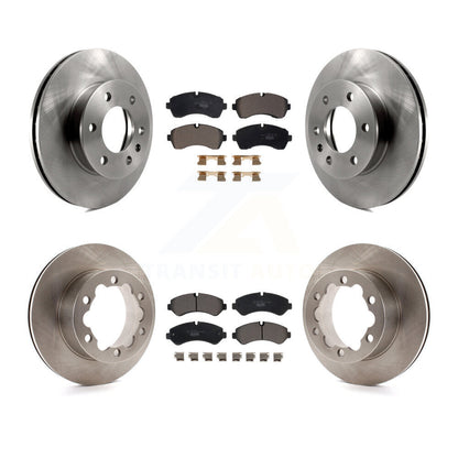 [Avant + Arrière] Kit de Disque et plaquette (céramique) de frein pour Mercedes-Benz Sprinter 3500 3500XD avec Dual Wheels K8T-103998
