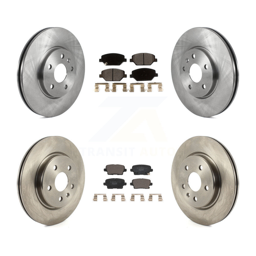 [Avant + Arrière] Kit de Disque et plaquette (céramique) de frein pour 2019 Cadillac XT4 K8T-104000