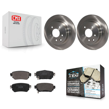 [Arrière] Disque et plaquette de frein pour 19 Nissan Rogue Sport S With Electric Parking K8T-104011