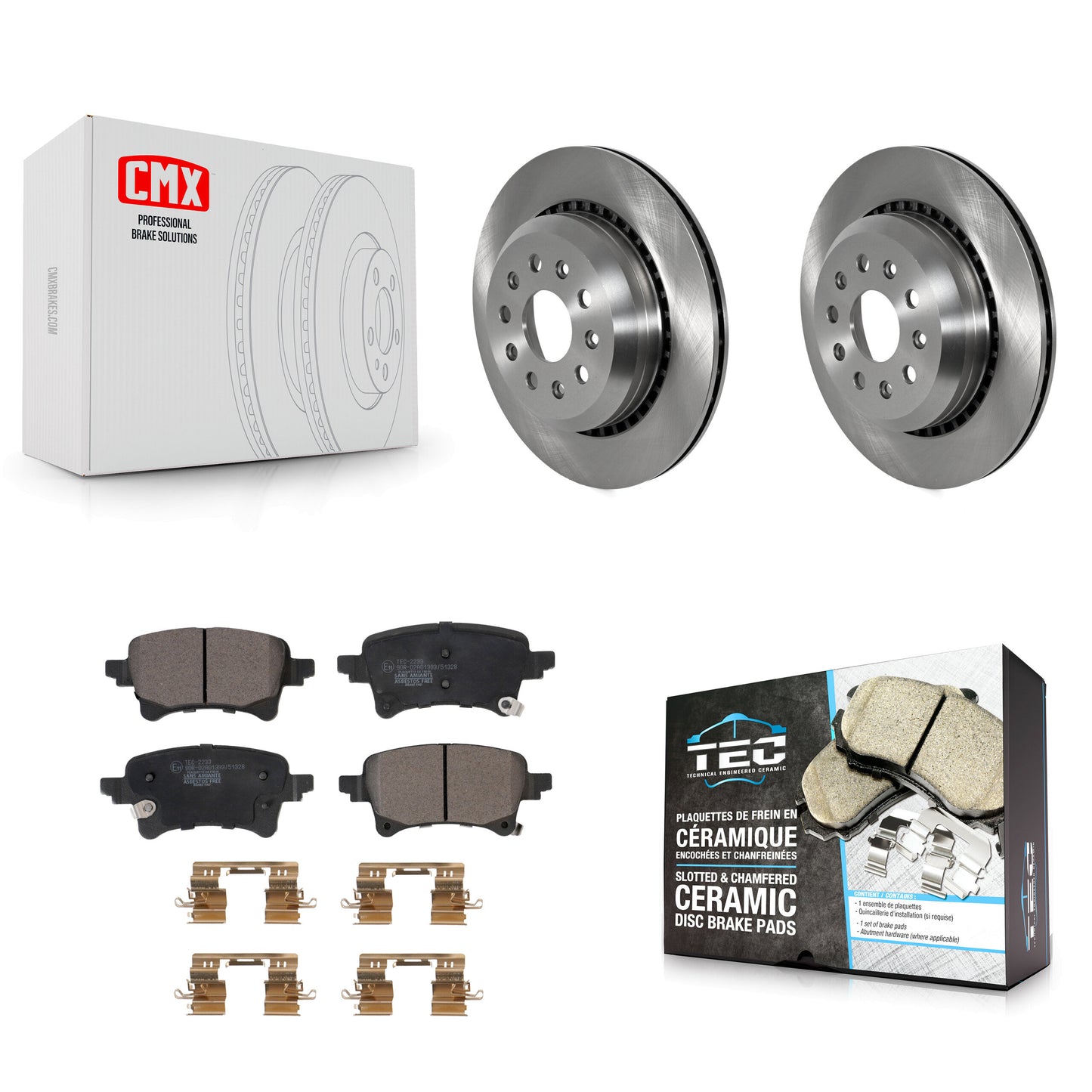 [Arrière] Disque et plaquette de frein pour Jeep Wrangler Gladiator K8T-104018