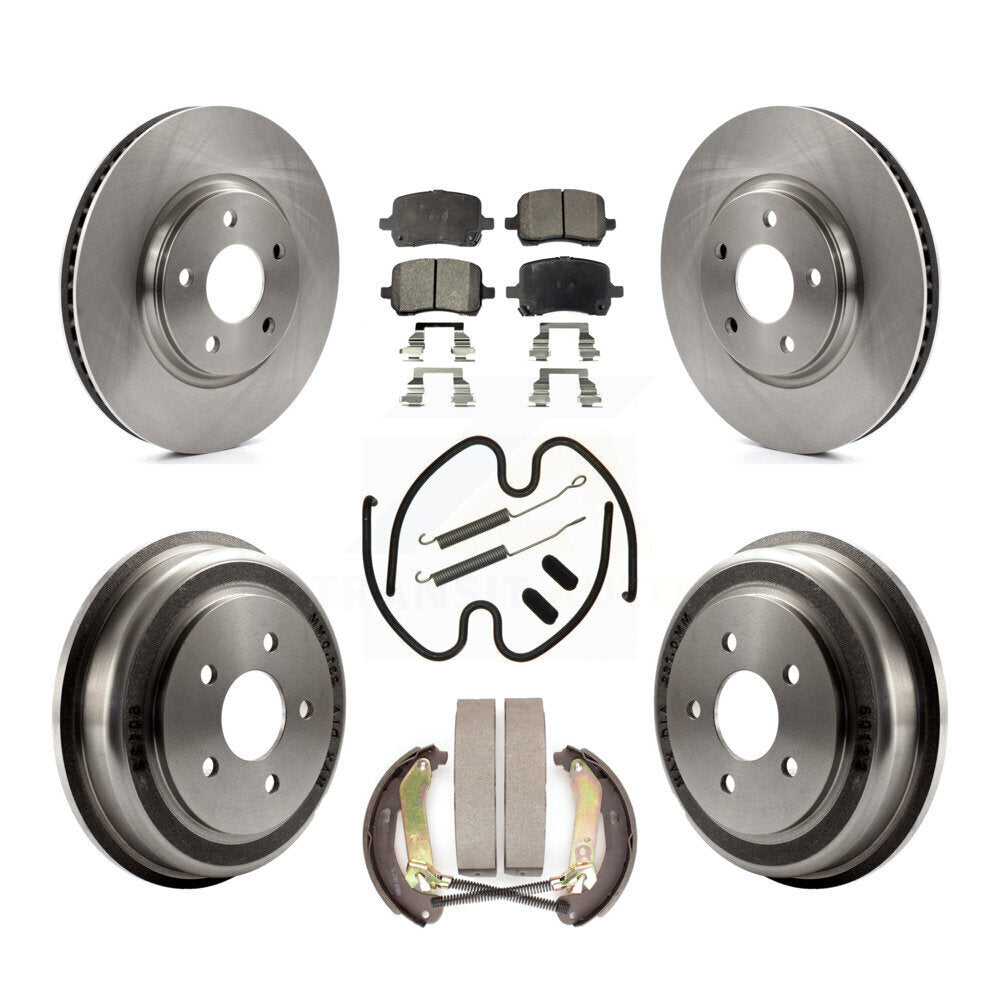 [Avant + Arrière] Kit de Disque et plaquette (céramique) de frein pour Chevrolet Malibu K8T-104020