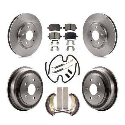 [Avant + Arrière] Kit de Disque et plaquette (céramique) de frein pour Chevrolet Malibu K8T-104020