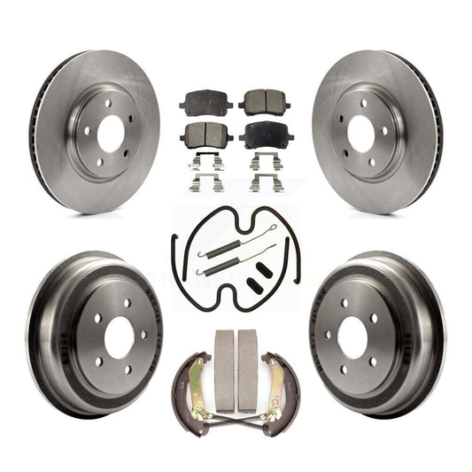 [Avant + Arrière] Kit de Disque et plaquette (céramique) de frein pour Chevrolet Malibu K8T-104020