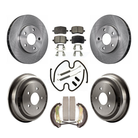 [Avant + Arrière] Kit de Disque et plaquette (céramique) de frein pour Chevrolet Malibu K8T-104021