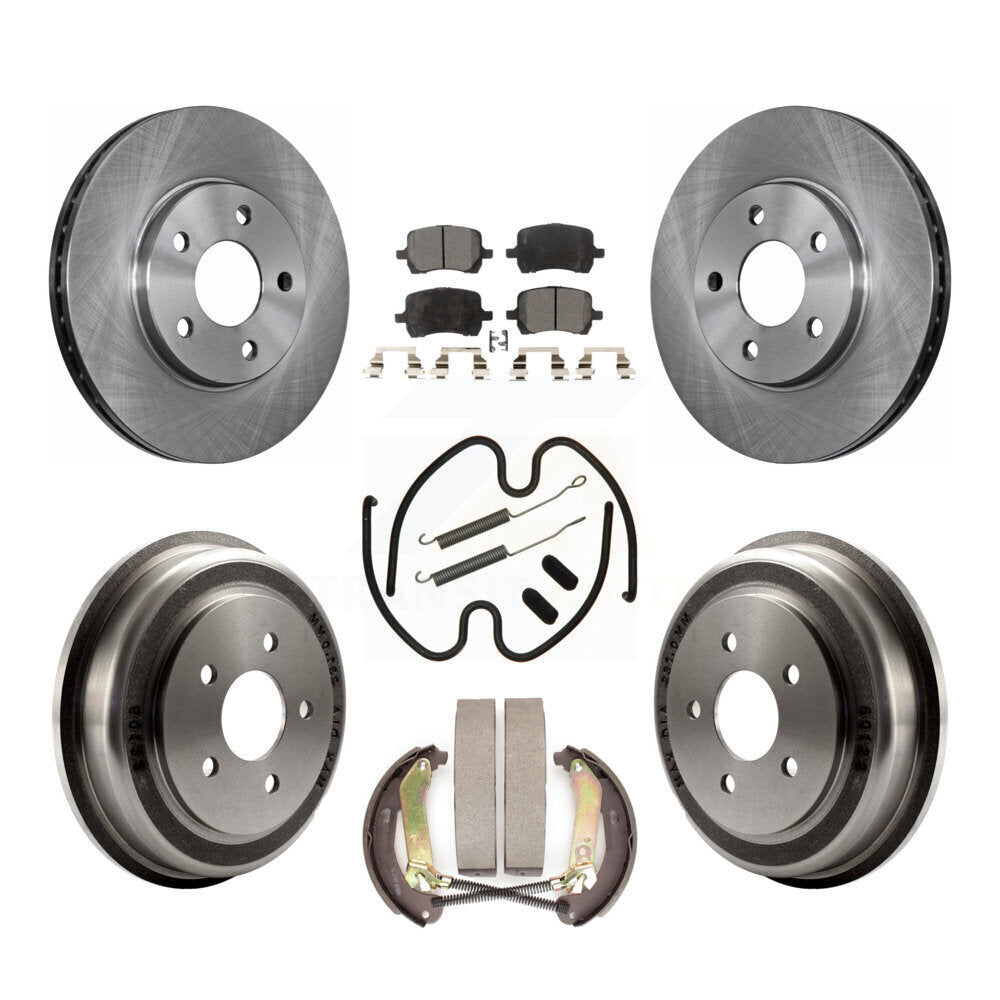[Avant + Arrière] Kit de Disque et plaquette (céramique) de frein pour Chevrolet Malibu K8T-104022