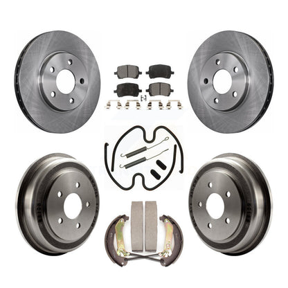 [Avant + Arrière] Kit de Disque et plaquette (céramique) de frein pour Chevrolet Malibu K8T-104022